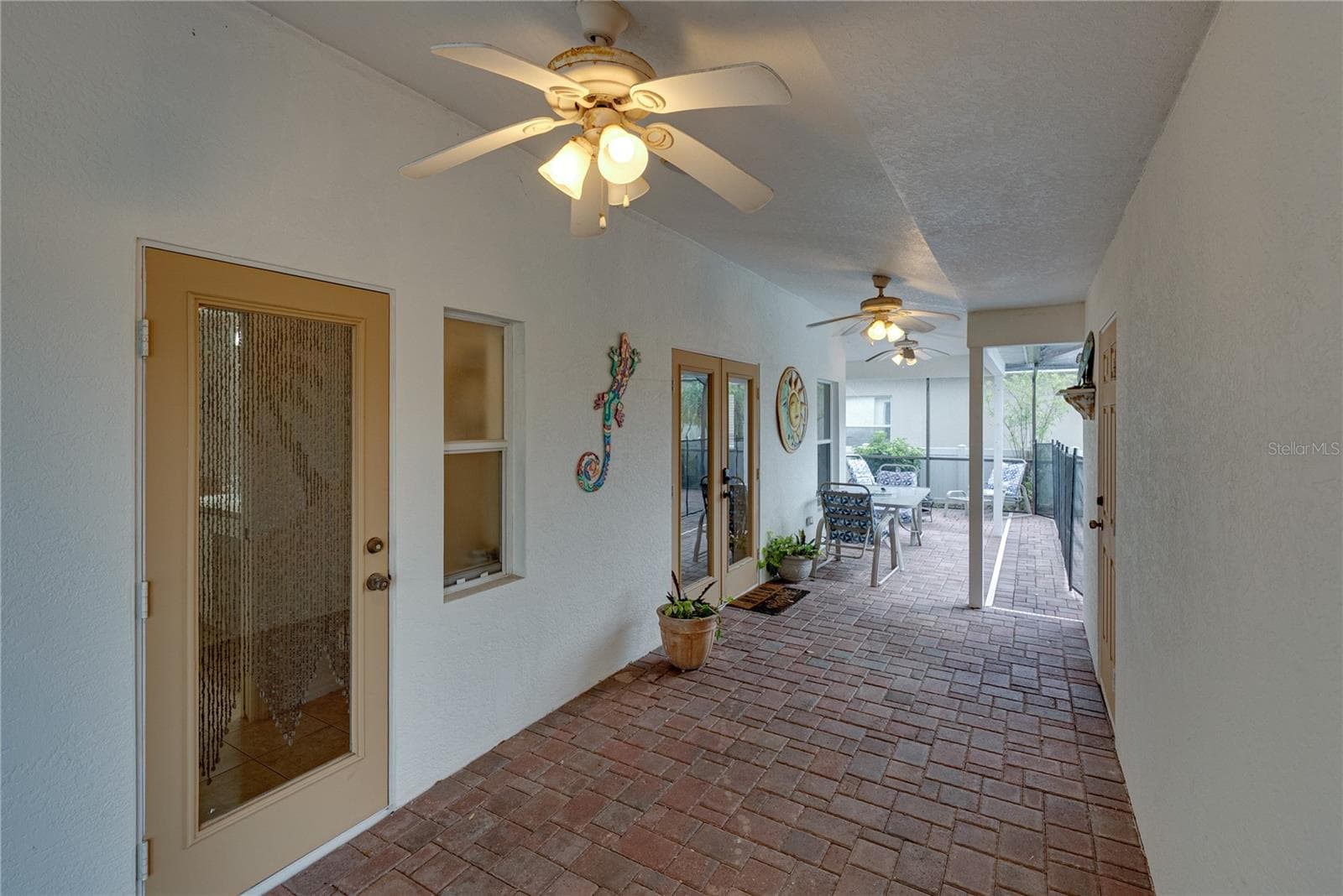 Breezeway between home and detached garage - 2024 LARKSPUR CT, TRINITY