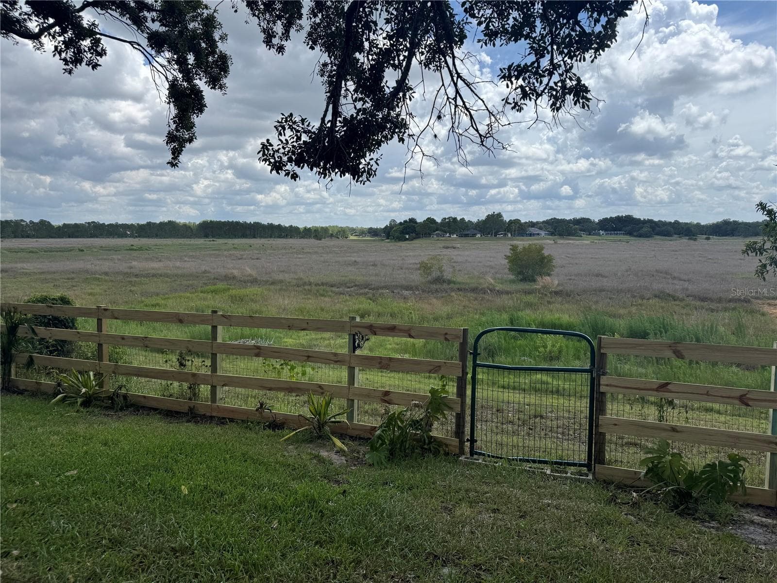 Backyard wood fence - 1472 IVYDALE RD, SPRING HILL