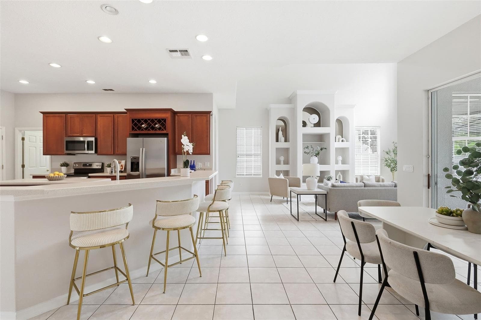 Extended Kitchen counter - 2555 SAND ARBOR CIR, ORLANDO