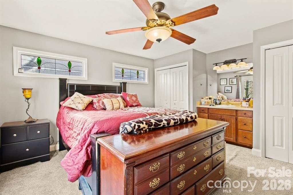 Primary Bedroom - 1480 Pine Mountain Drive, Connelly Springs
