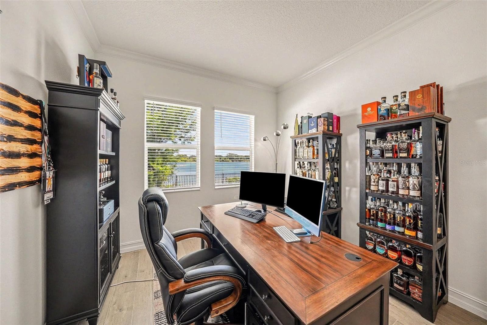 Home office also enjoys those water views! - 12840 BERGSTROM BAY DR, RIVERVIEW