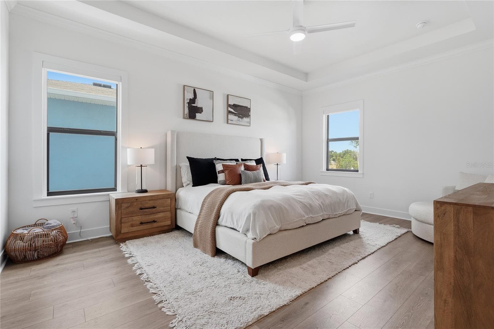 primary bedroom - 4208 N CLEARFIELD AVE, TAMPA