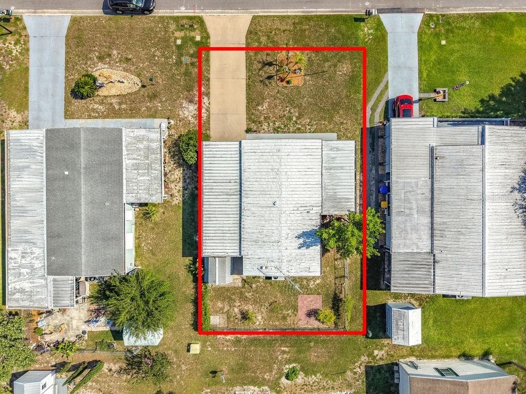 Aerial View - 1203 APACHE CIR, TAVARES