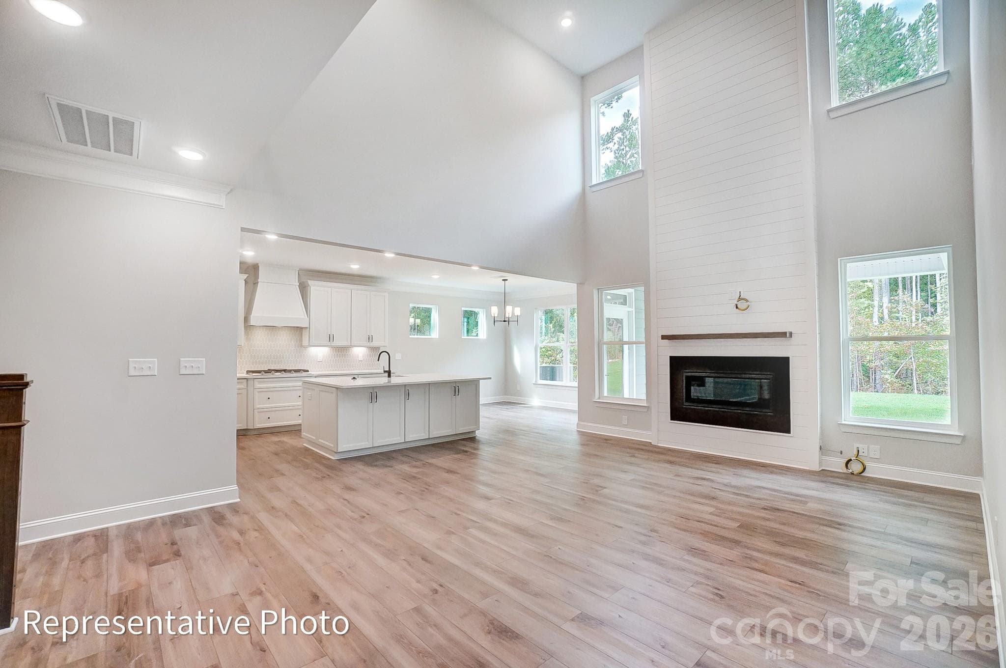 Family Room Open to second level - Charlotte