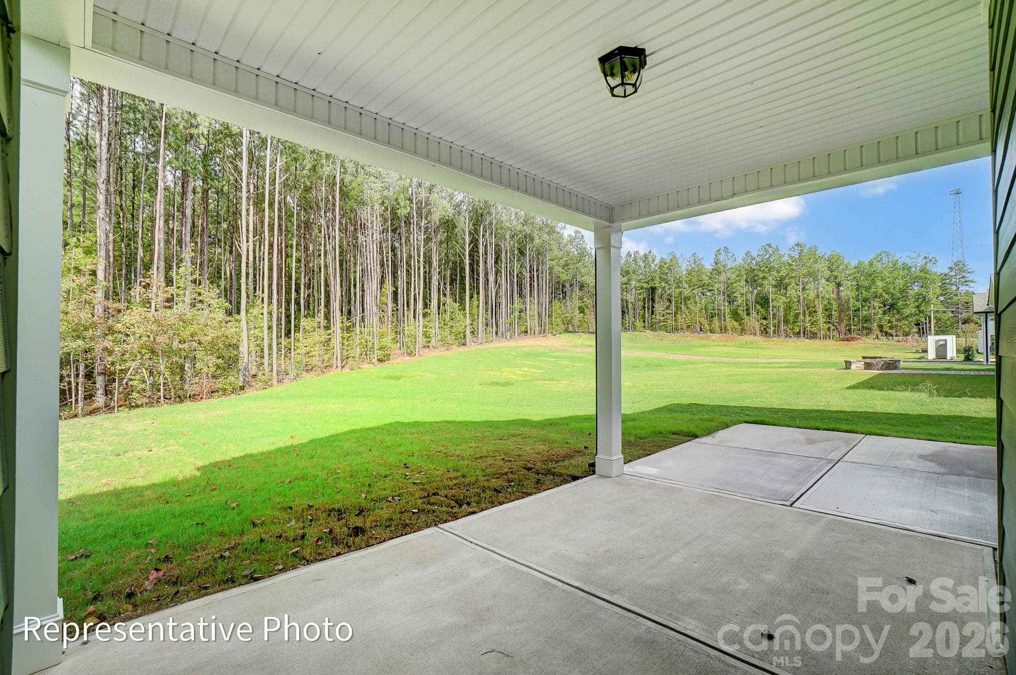 Homesite 2 features a screened in porch - Charlotte