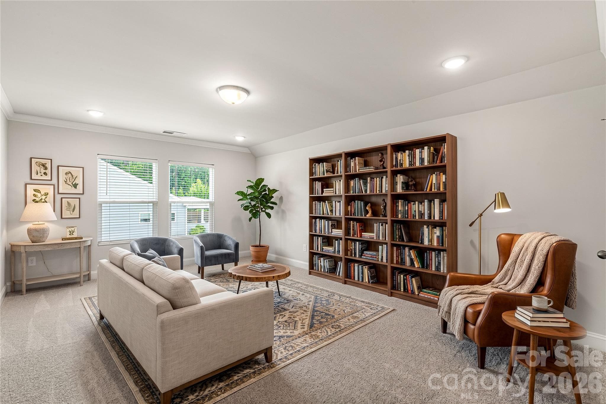 Virtually staged loft upstairs - large space for multiiple uses! - 1025 Ansley Park Drive, Indian Land
