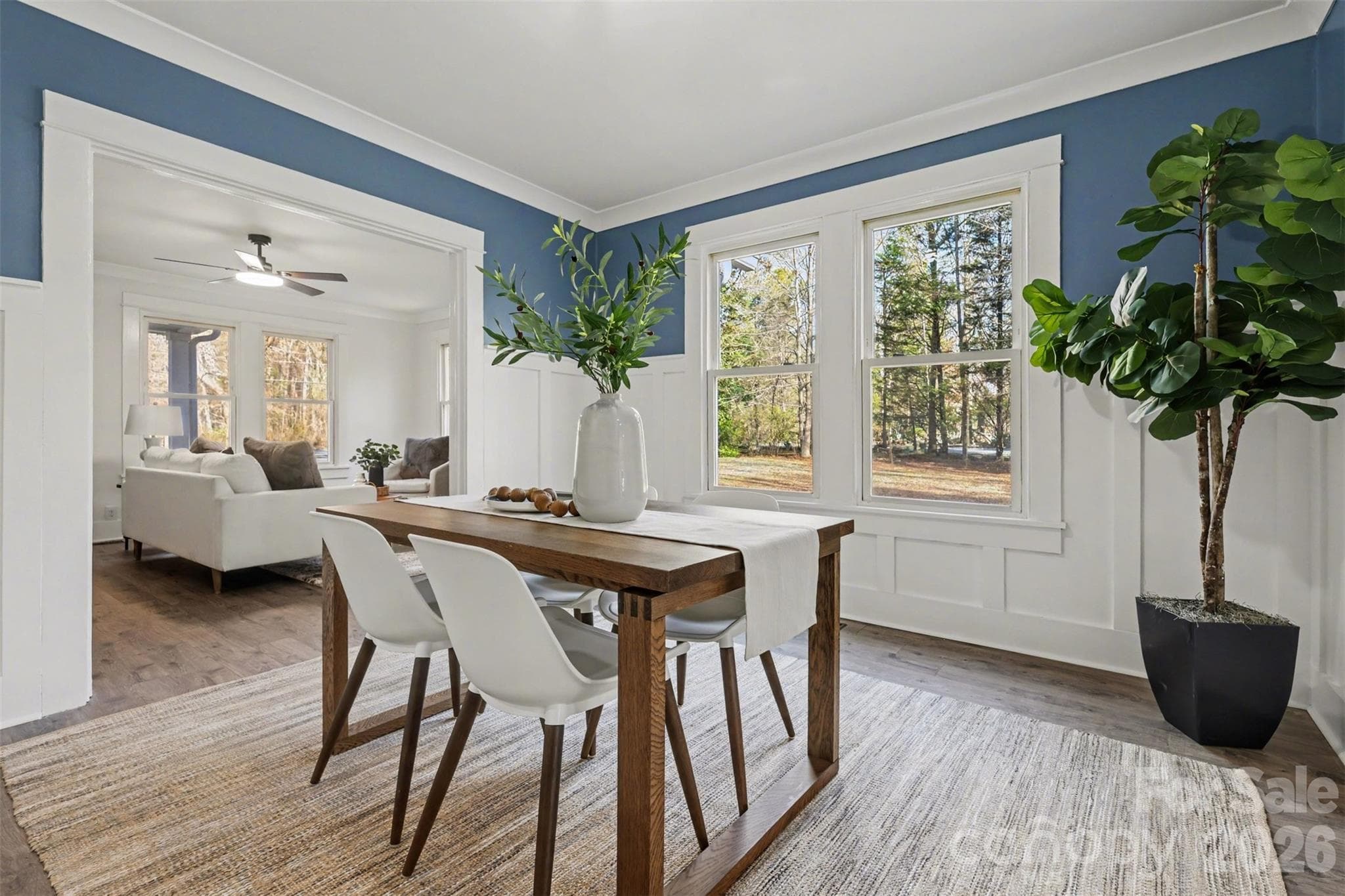 Seperate spacious dining area yet open concept feeling with living room and kitchen access..have a large hutch? No space problem here - 622 Neelys Creek Road, Rock Hill