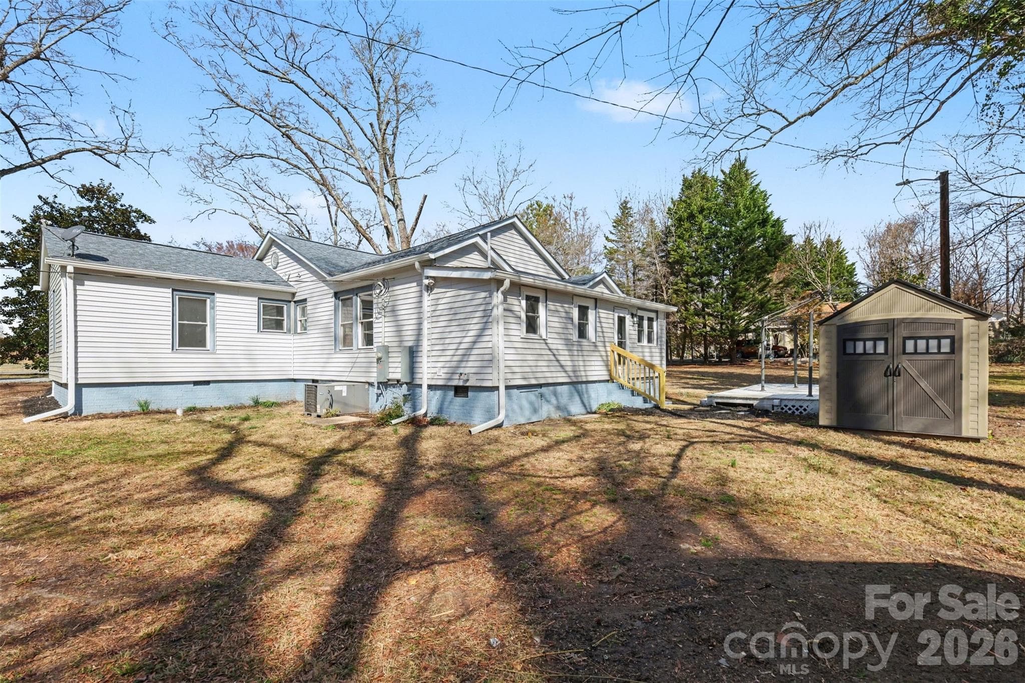 Shed has been removed. Plenty of yard room for a pool or house add on - 622 Neelys Creek Road, Rock Hill