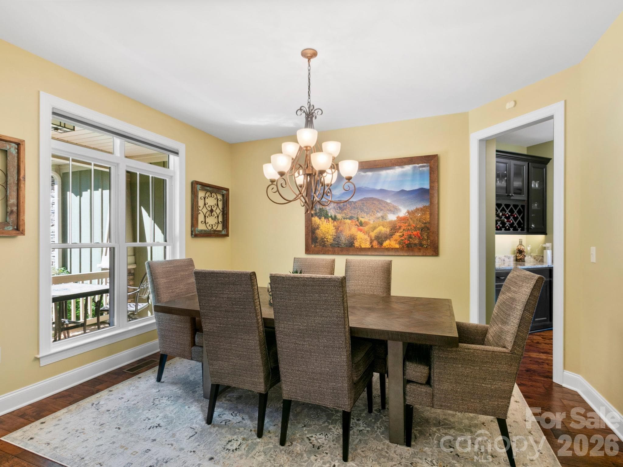 Dining Room - 32 Lake Vista Drive, Fletcher