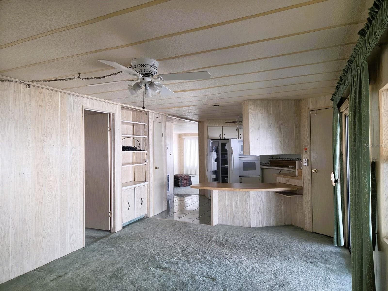 View to Kitchen from Family Room - 3329 OAKWOOD BLVD S, SARASOTA