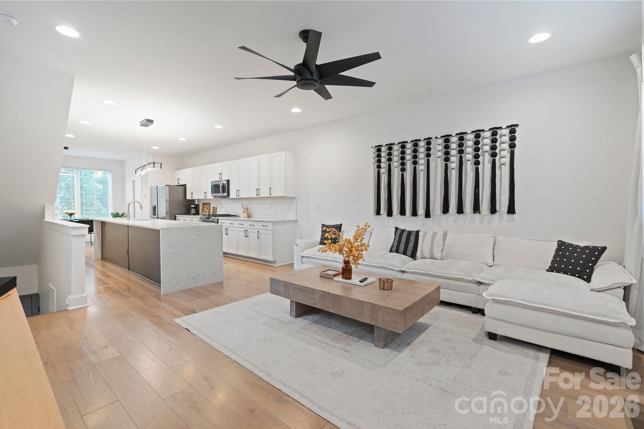 Open Floorplan on First Level - Charlotte