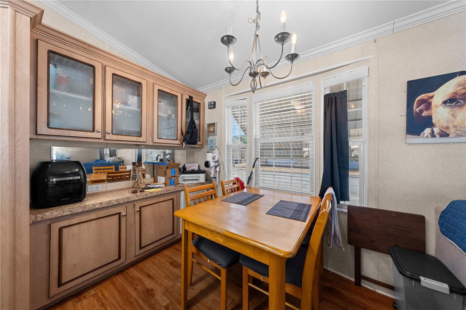 Dining room - Built in furniture - 34 FAIRVIEW DR N, HAINES CITY