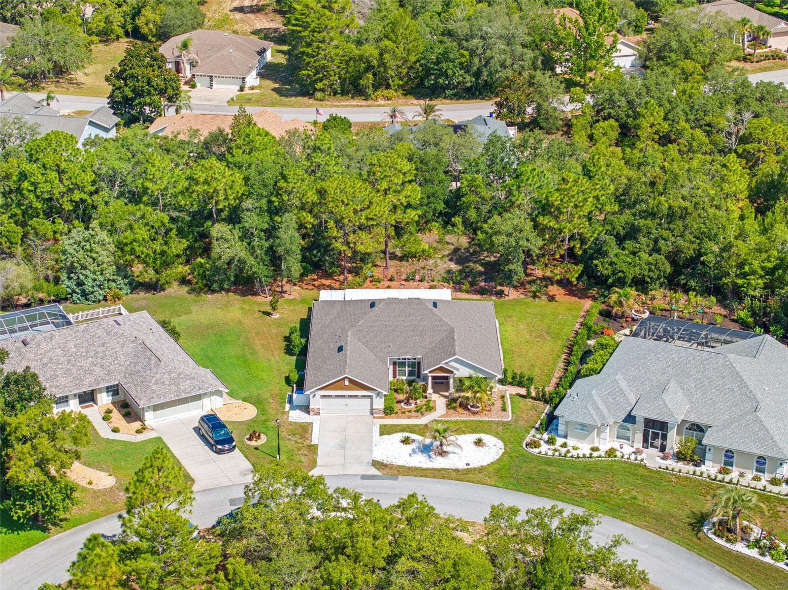 Aerial - 8 DAHLIA CIR S, HOMOSASSA