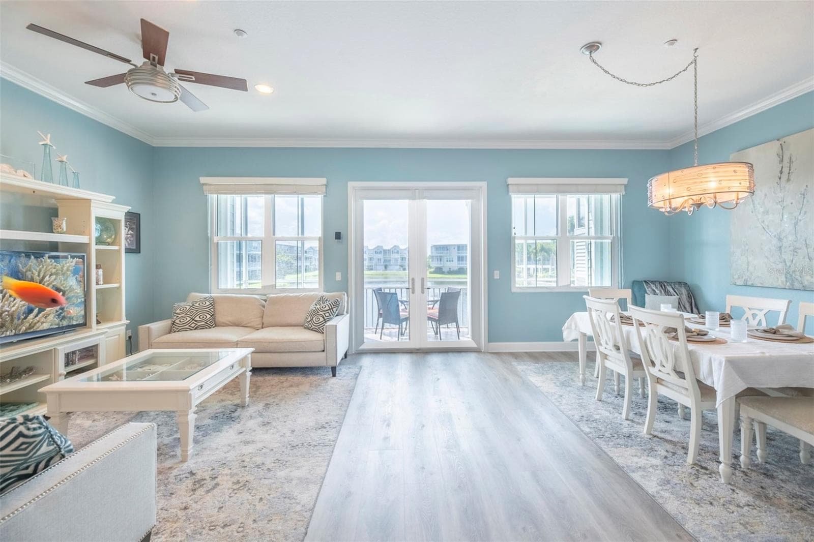 Living and dining room - 10307 CORAL LANDINGS LN #11, PLACIDA