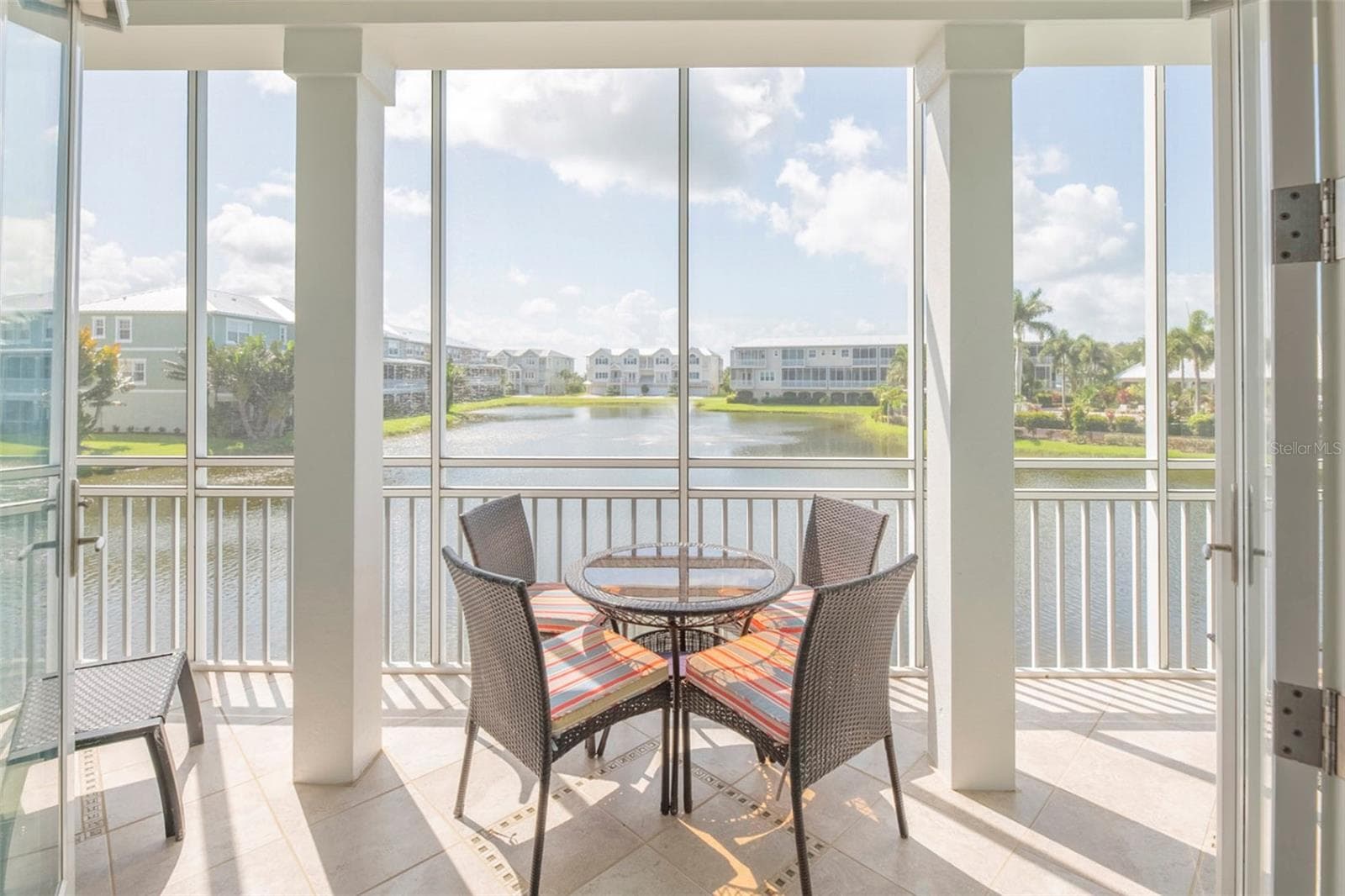 Second floor - lanai view, off the living room - 10307 CORAL LANDINGS LN #11, PLACIDA