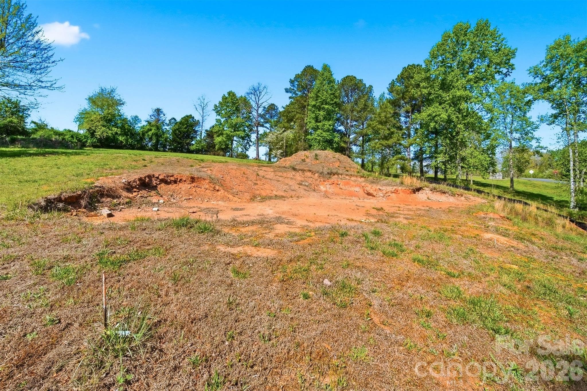 Building site is prepped and ready. - 5411 Icard Ridge Road, Hickory