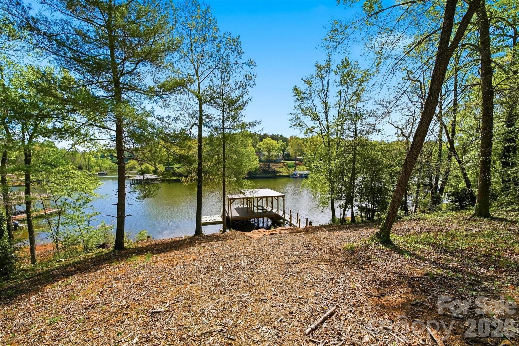 Dock is already in place with boat lift and jet ski ramp. - 5411 Icard Ridge Road, Hickory