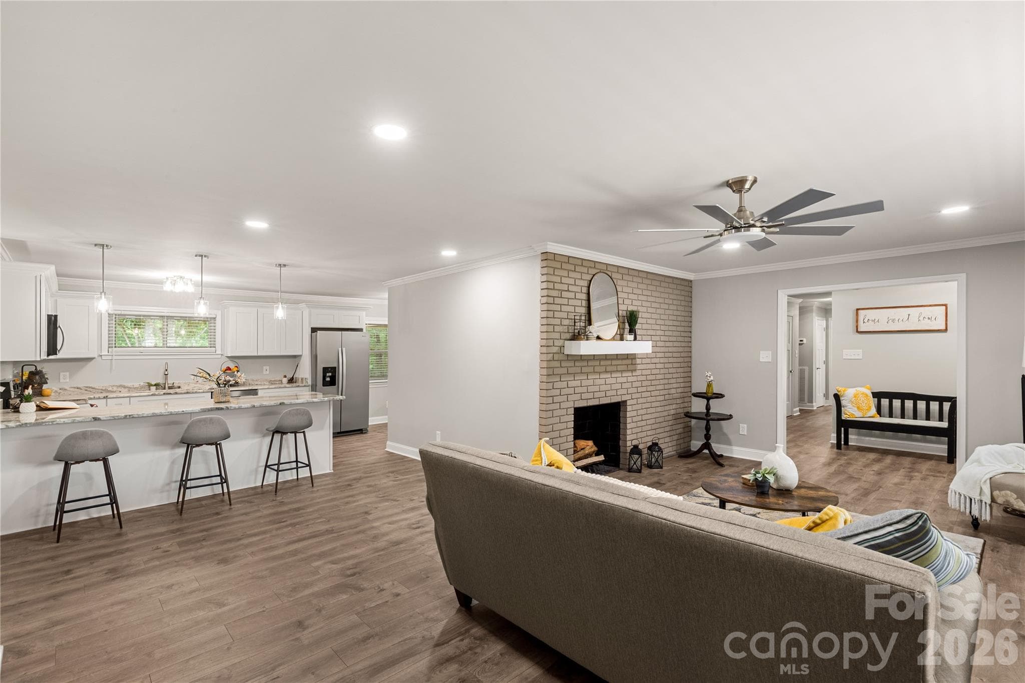 Living/Kitchen - 1297 Potter Road, Lancaster
