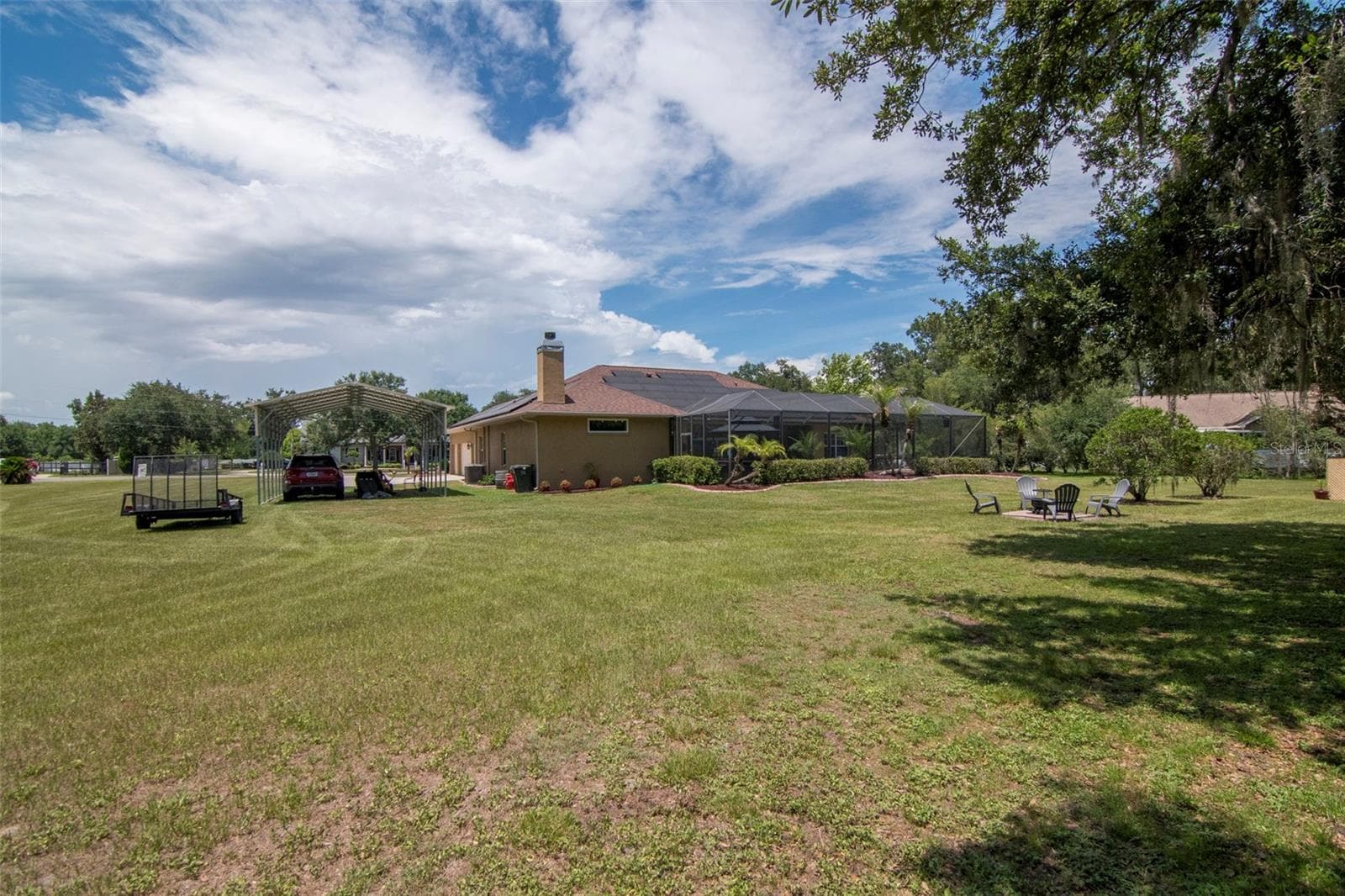 Back Yard - 3823 ANCIENT OAK TRL, PLANT CITY