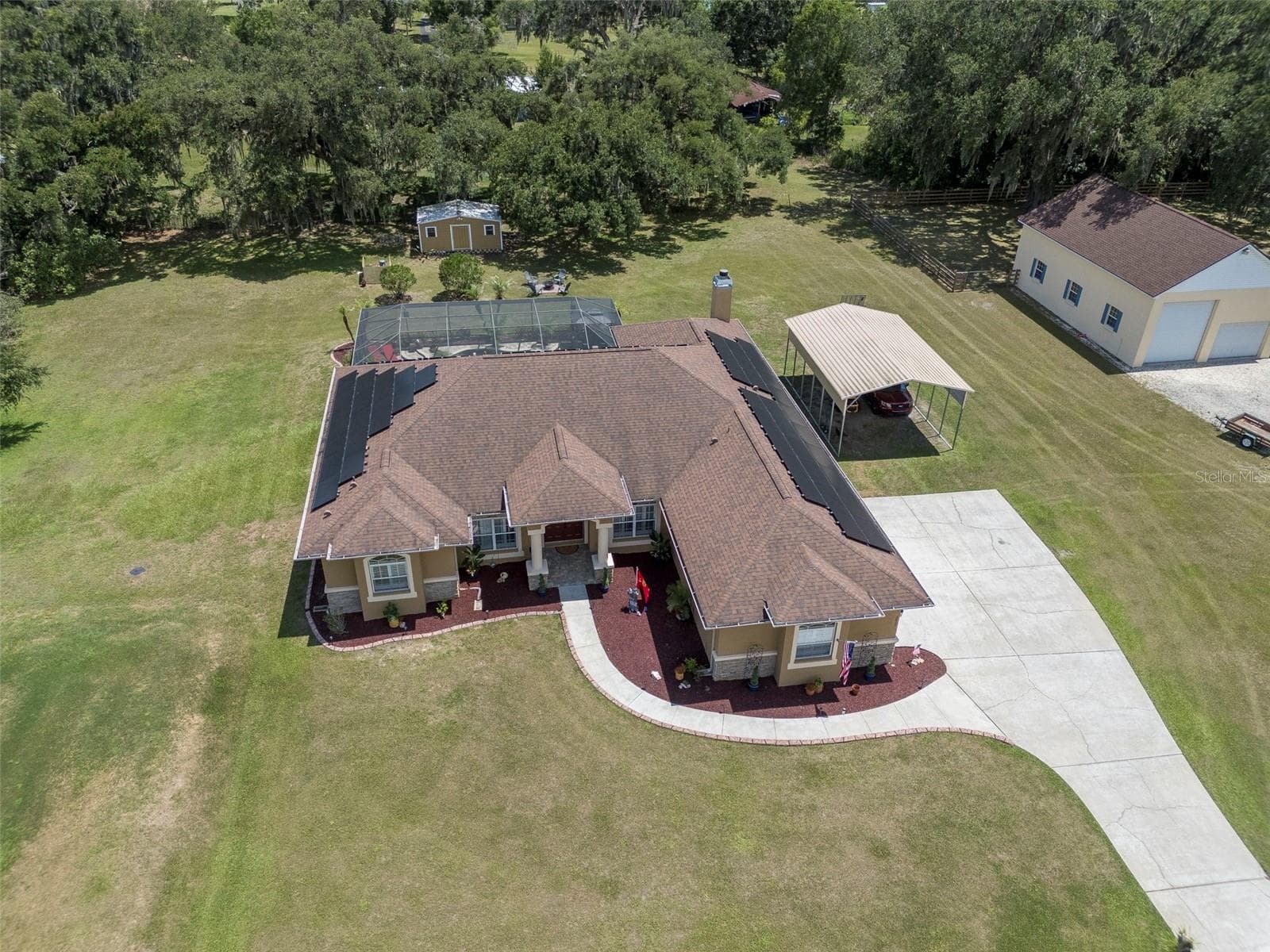 Aerial - 3823 ANCIENT OAK TRL, PLANT CITY