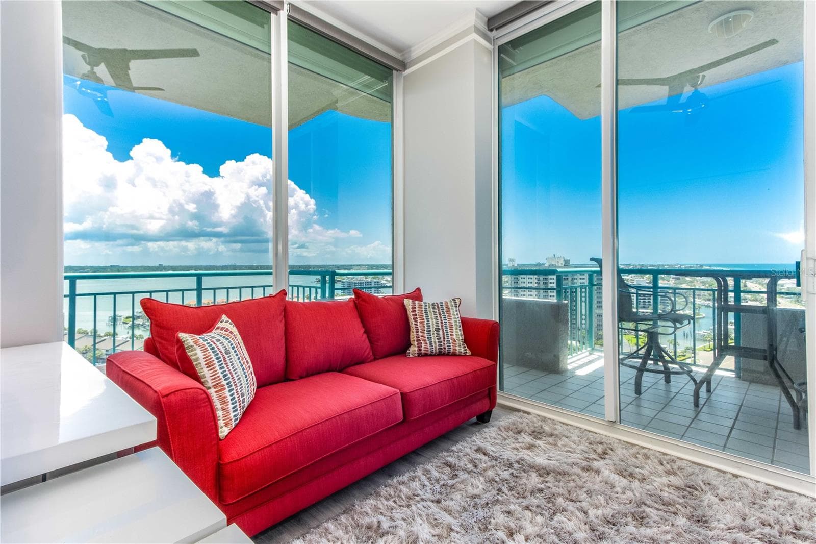 Bedroom two with private balcony and amazing views - 1560 GULF BLVD #1607, CLEARWATER