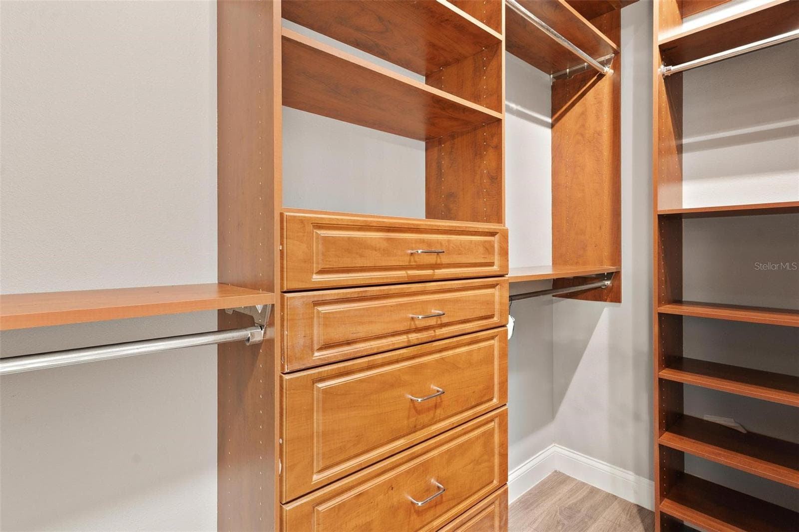 Primary Walk-In Closet with Custom Built-Ins - 5506 CITATION CT, LADY LAKE