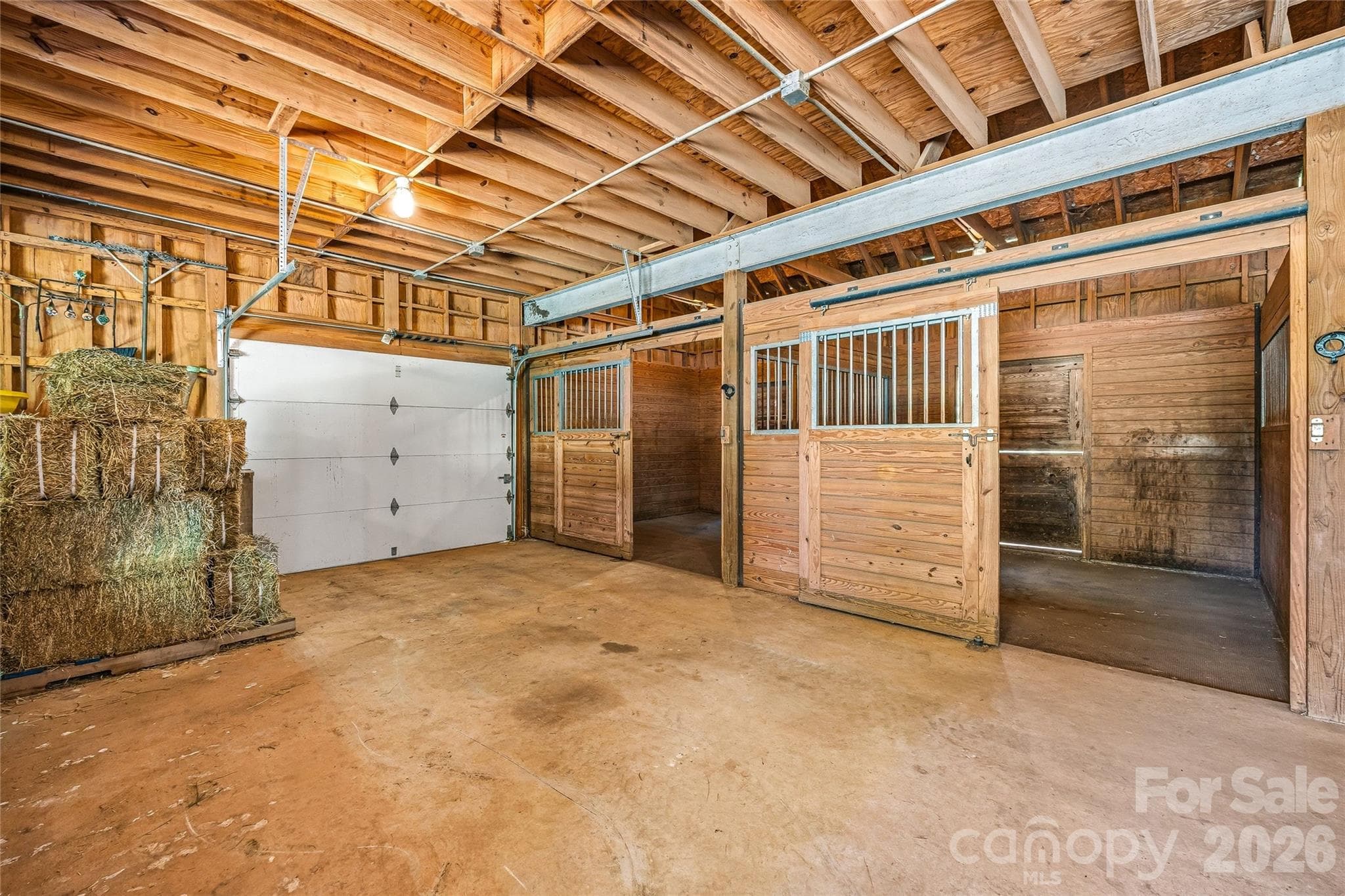 2 of 4 Stalls with Convenient Loading & Unloading Door - Rutherfordton