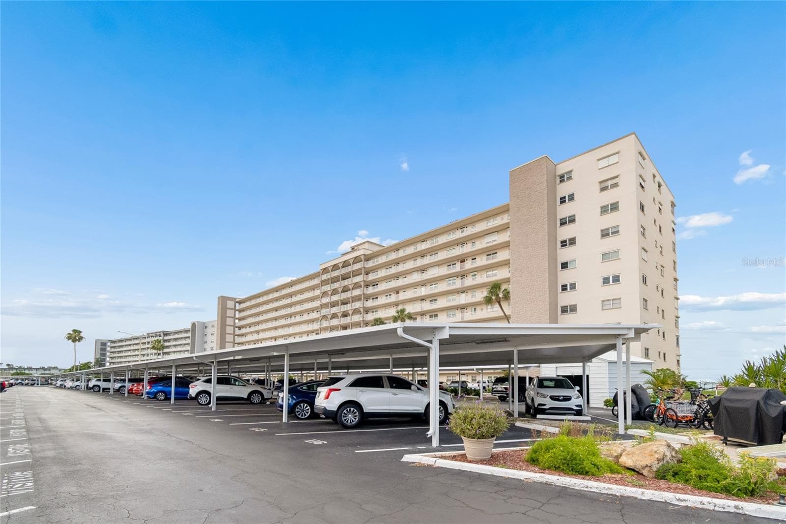 Bldg front w/Carports - 5980 SHORE BLVD S #909, GULFPORT