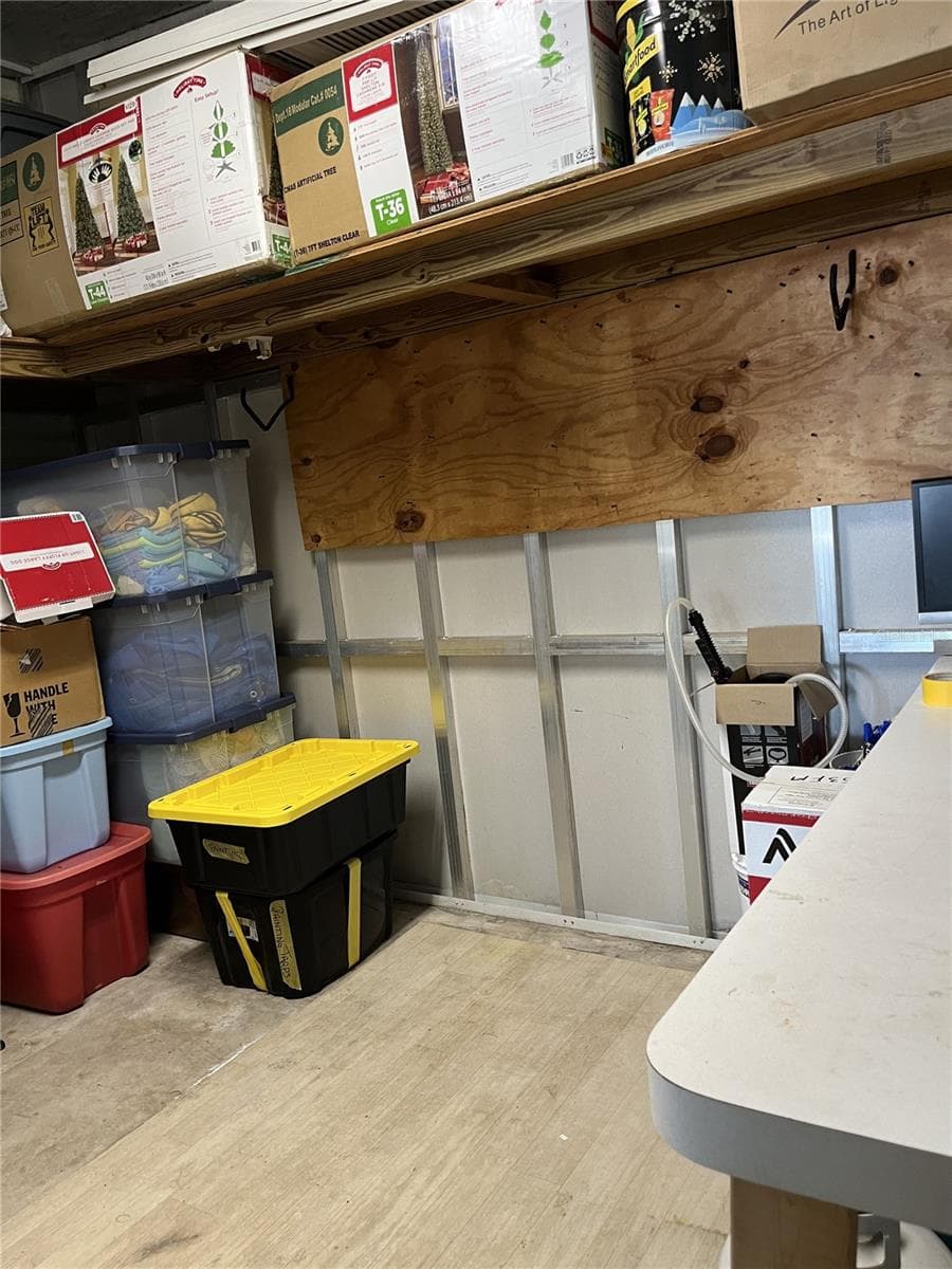 Large storage shed off of lanai - 24437 HARBORVIEW RD #70, PORT CHARLOTTE