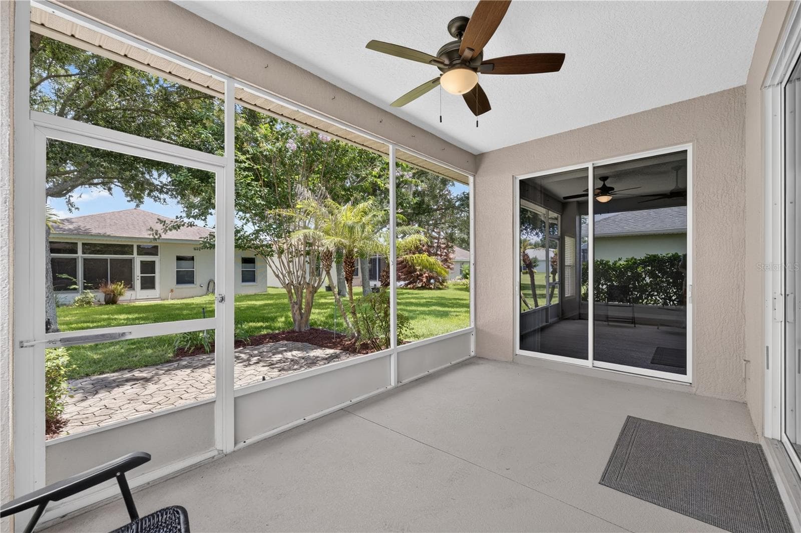Screened and Covered Back Lanai - 27134 NOSTALGIA DR, LEESBURG