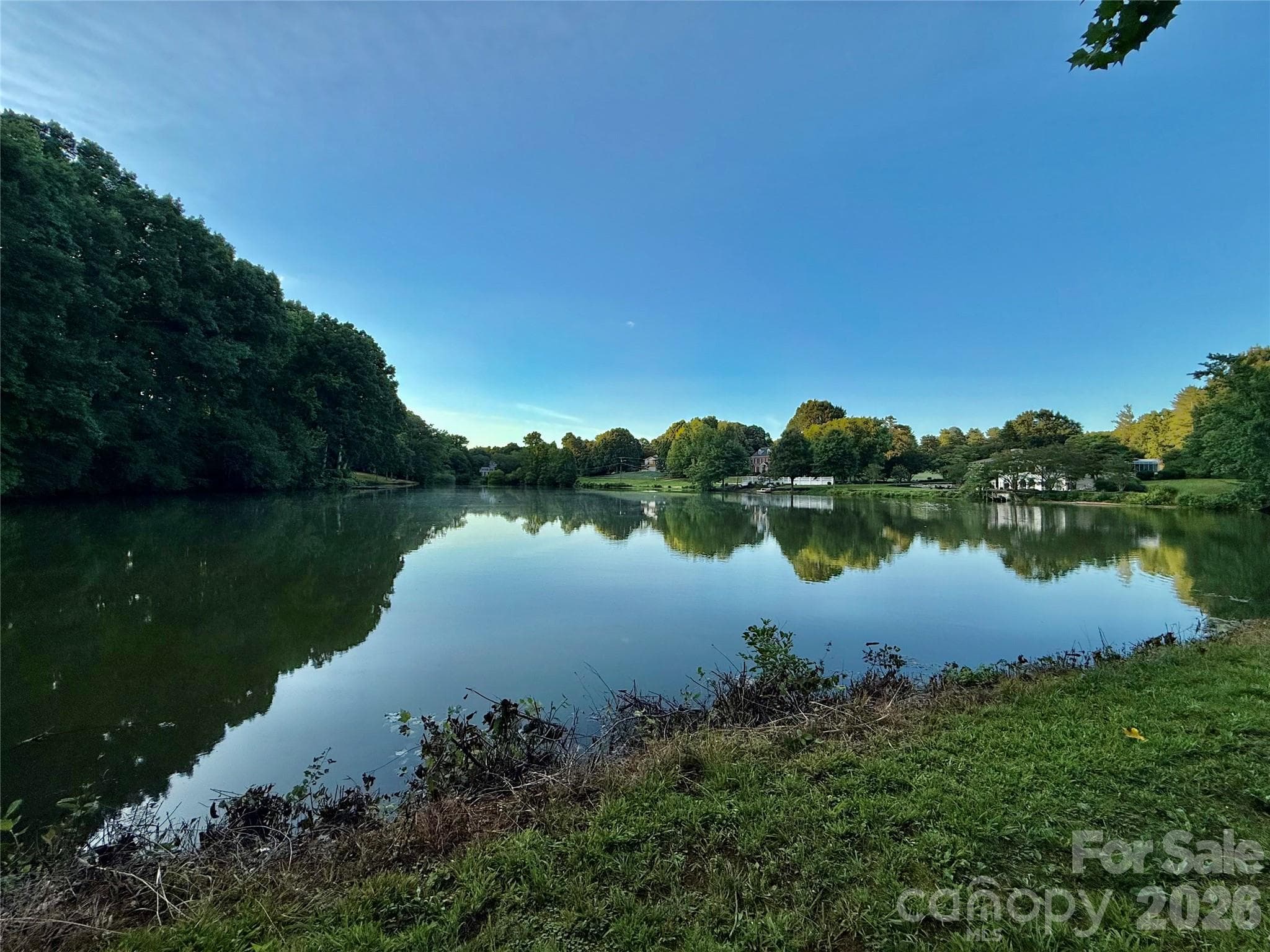 Pond adjacent to back of property - Statesville