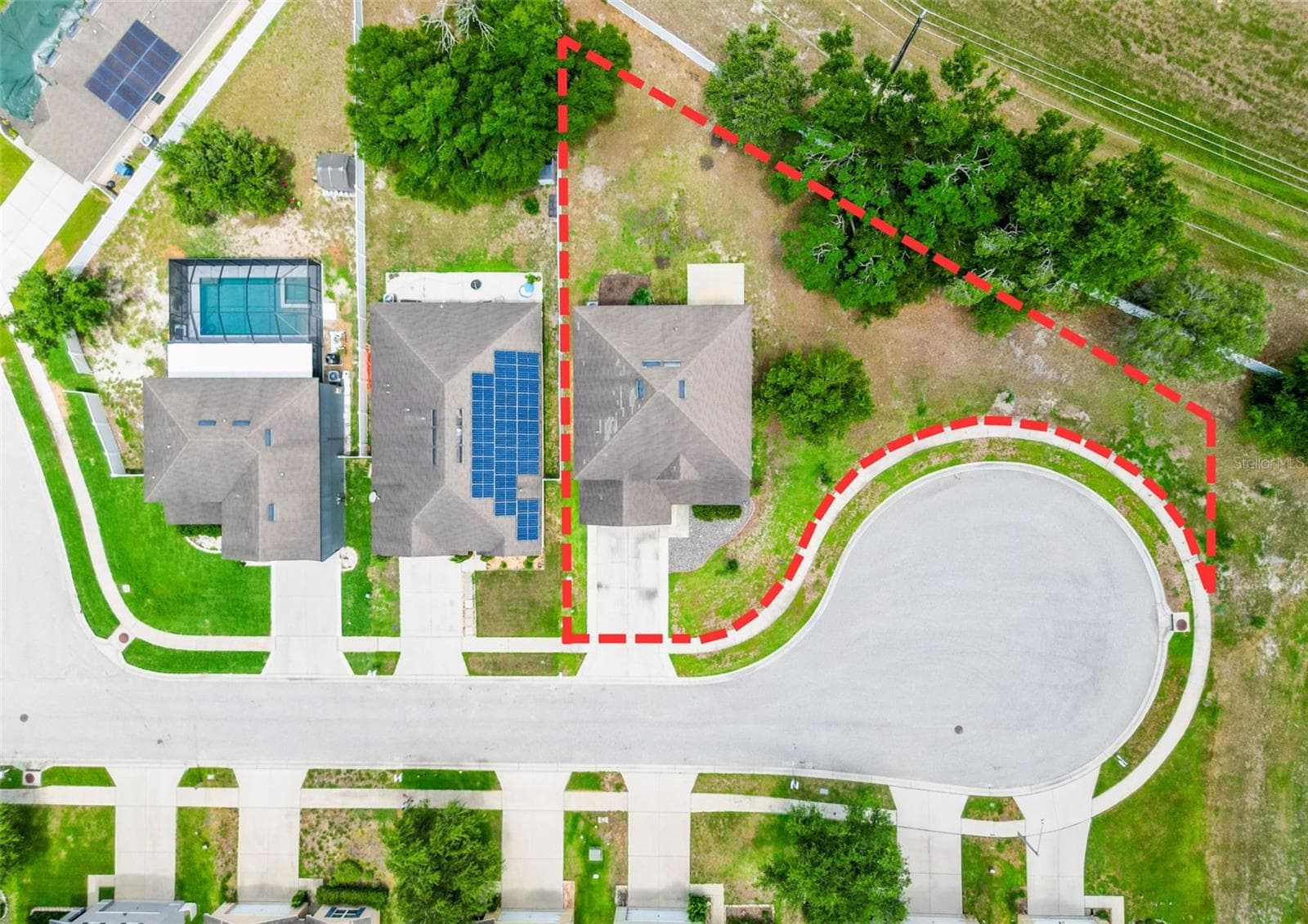 located at the end of the culdesac - 420 HARTFORD HEIGHTS ST, SPRING HILL