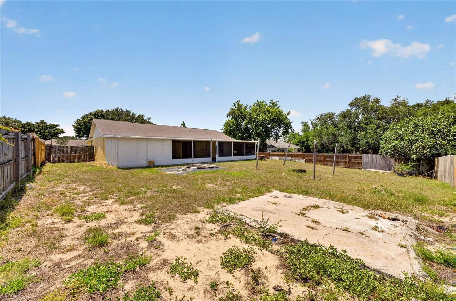 Back yard - 10810 CRESCENDO LOOP, CLERMONT