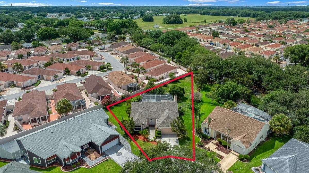 Property Outline Front View - VILLAGES SUMTER, THE VILLAGES
