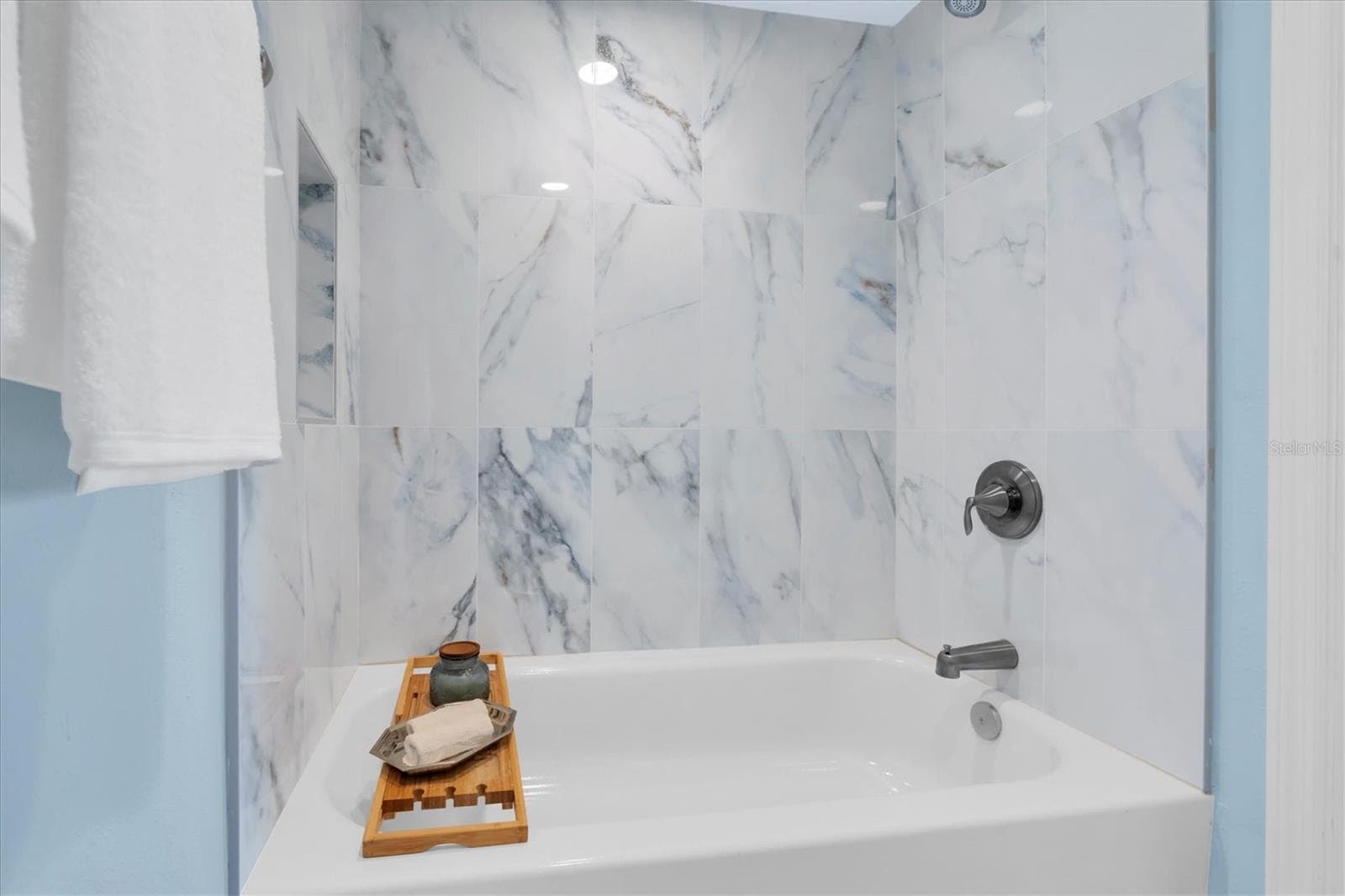 Master bath new tub, shower, tile - 450 TREASURE ISLAND CSWY #102, TREASURE ISLAND