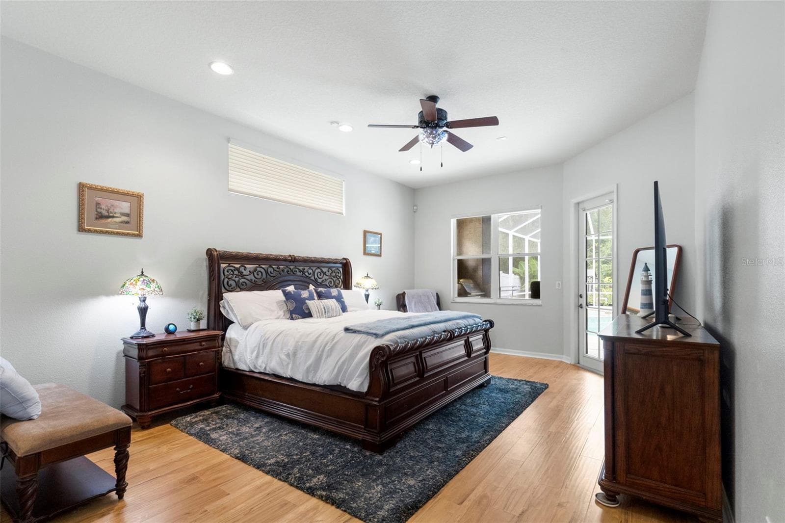 Primary bedroom - 8380 GOLDEN PRAIRIE DR, TAMPA