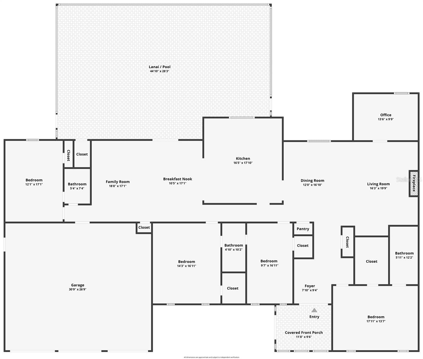 Single Family Residence at 33 SANDCASTLE DR, ORMOND BEACH, photo 3 of 89
