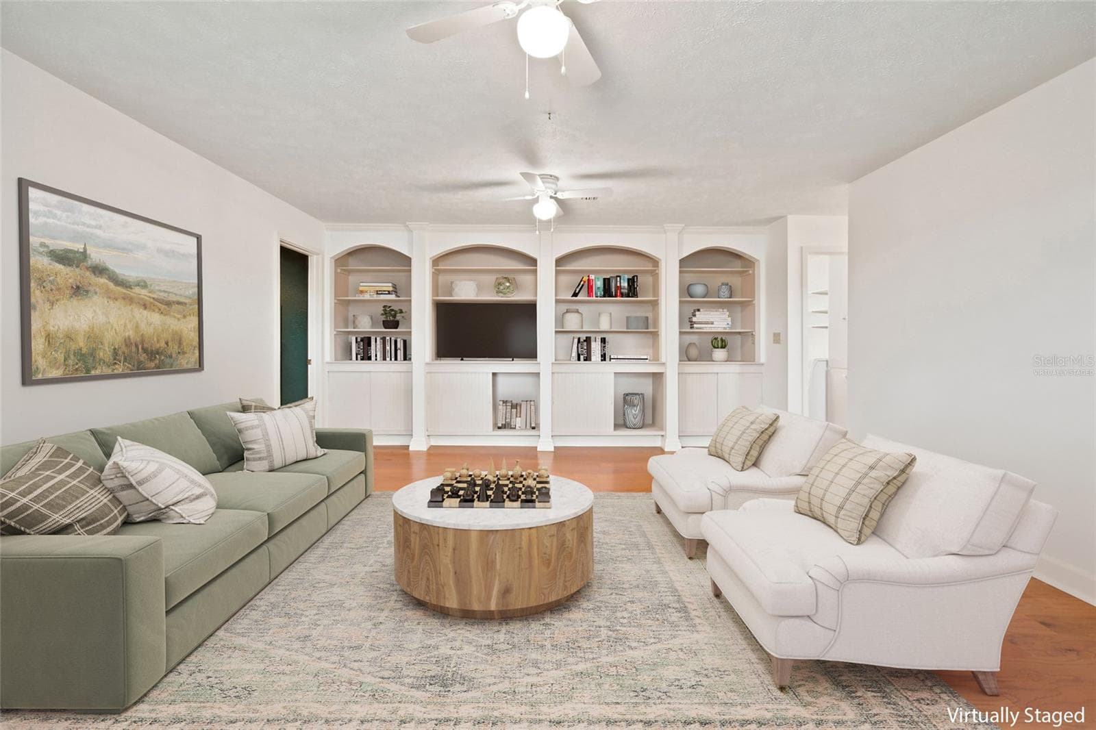Virtually Staged 2nd Floor Family Room - 3220 SE 21ST AVE, OCALA