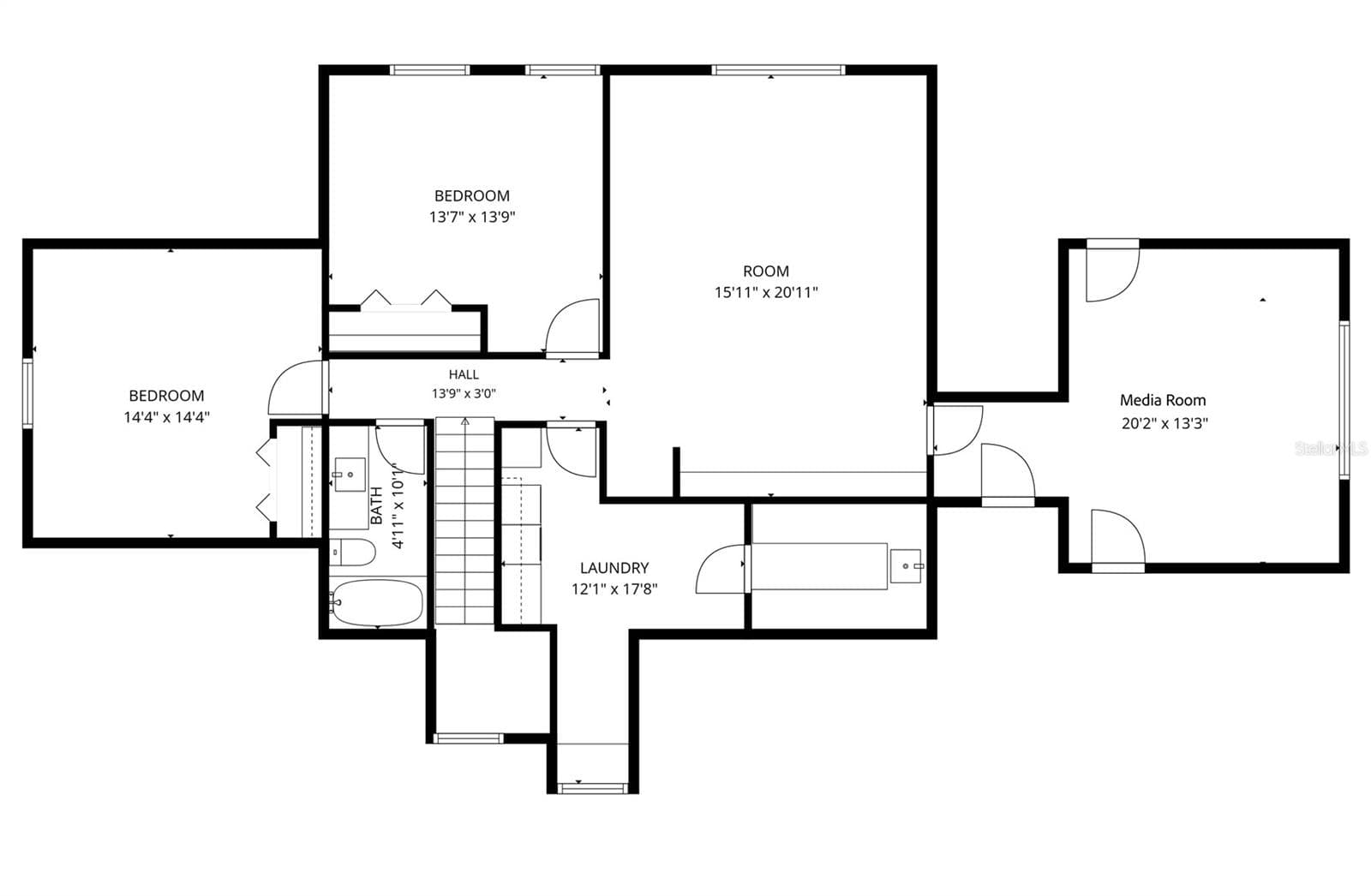 2nd Floor Plan - 3220 SE 21ST AVE, OCALA