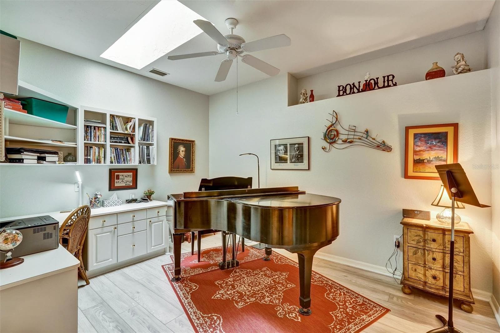 DEN WITH BUILT INS - 6929 STONEYWALK CT, BRADENTON