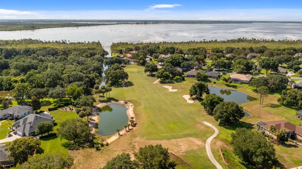 Golf Course and Lake Griffin - 4008 PINNACLE PLACE CT, LADY LAKE