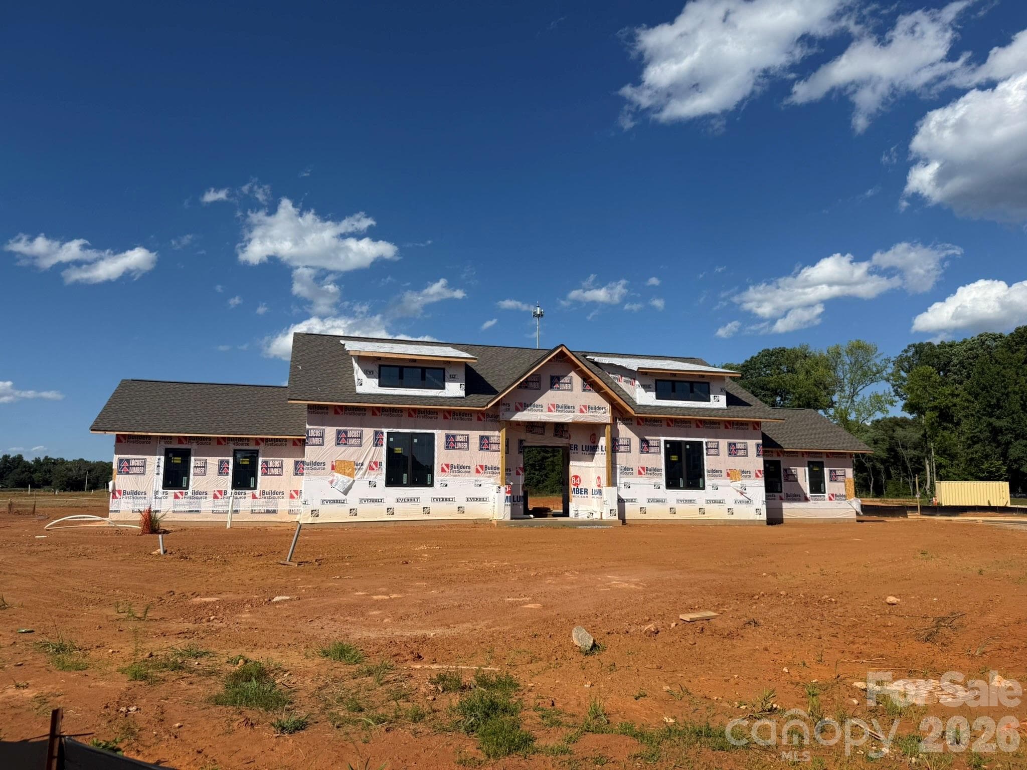 Construction progress of amenities - Stanley