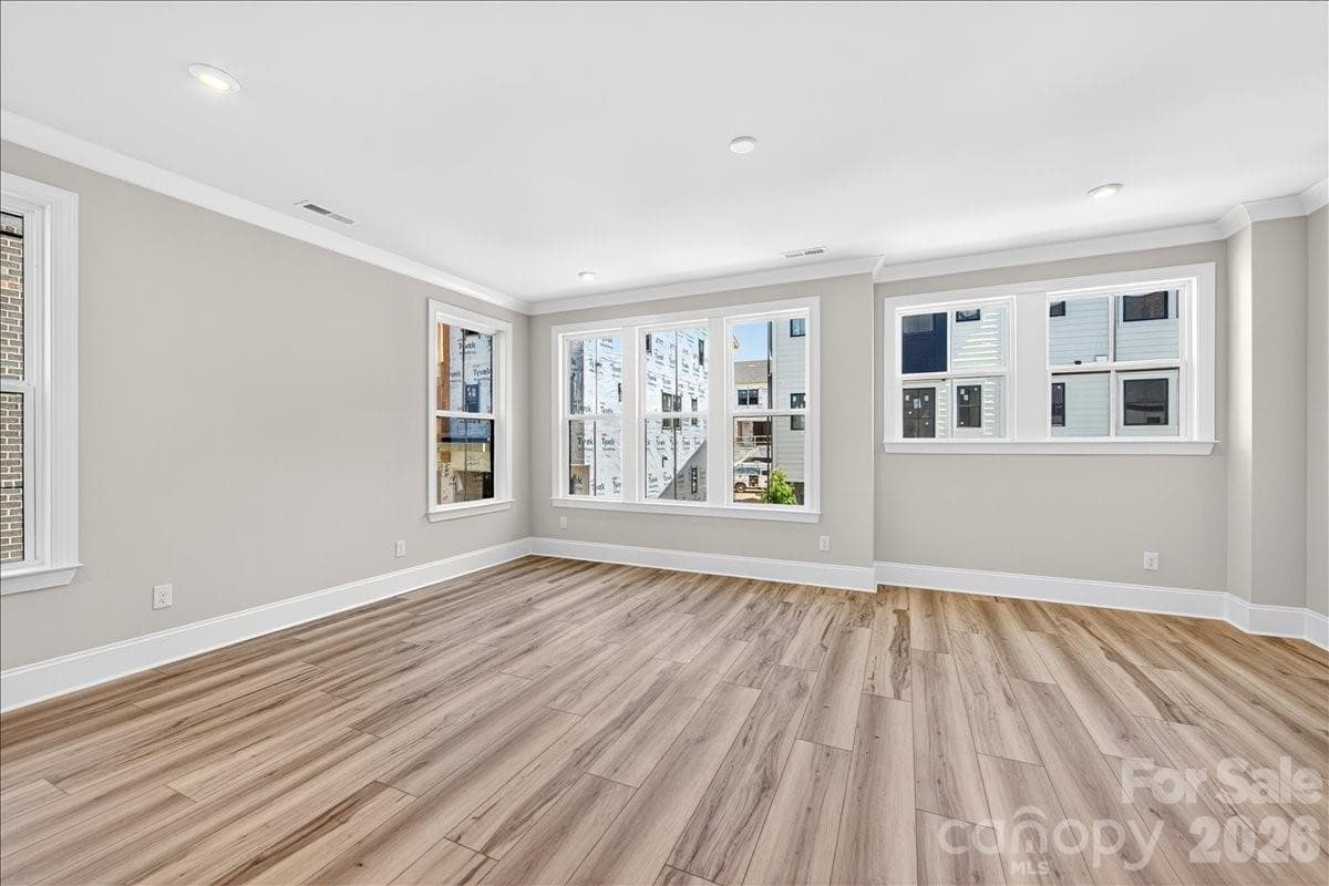 Light filled living room - 12015 Elsa Lane, Charlotte