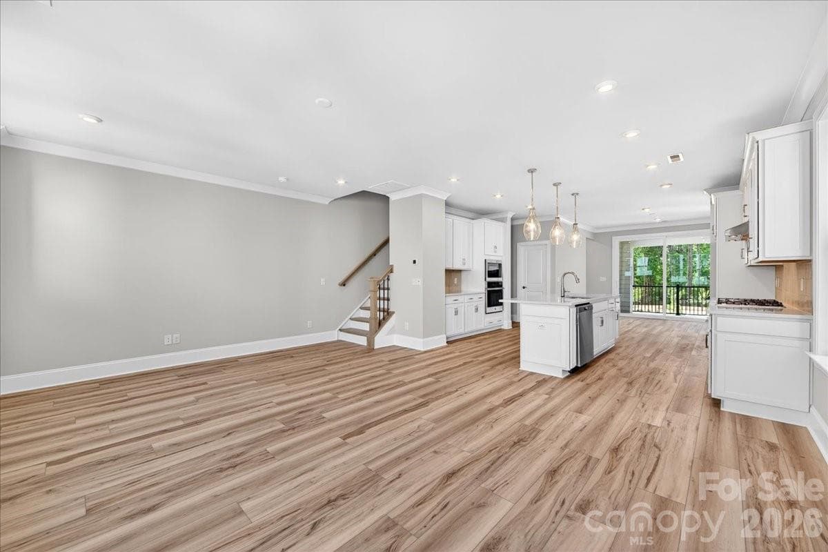 Open concept second floor - 12015 Elsa Lane, Charlotte