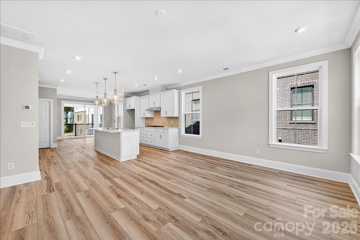 Open concept second floor - 12015 Elsa Lane, Charlotte