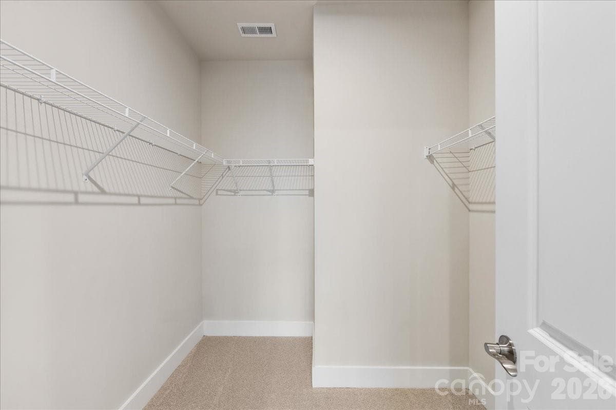 Primary walk-in closet - Charlotte