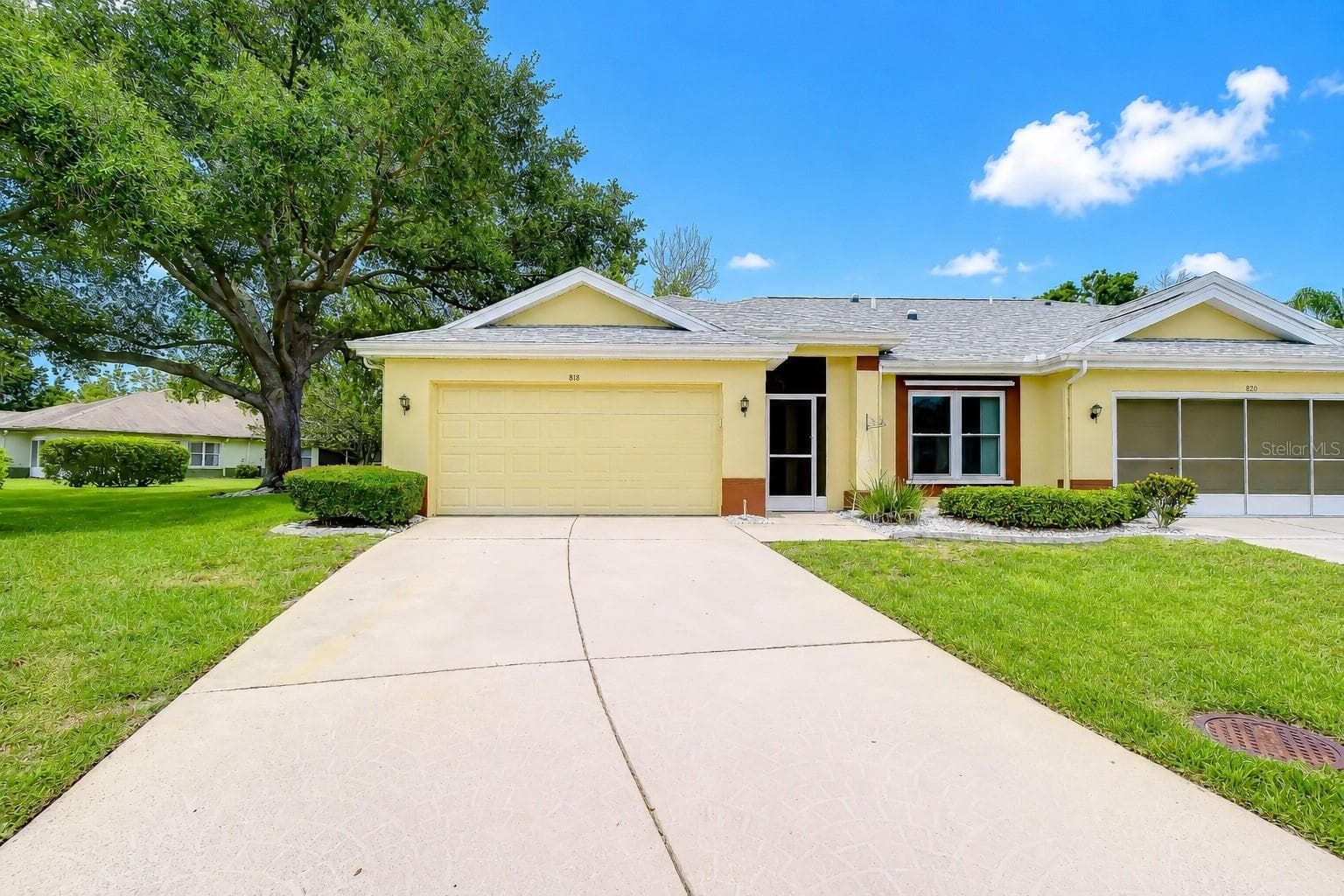 Well-maintained Cornell model located in a desirable maintenance-free community. - 818 MCCALLISTER AVE, SUN CITY CENTER