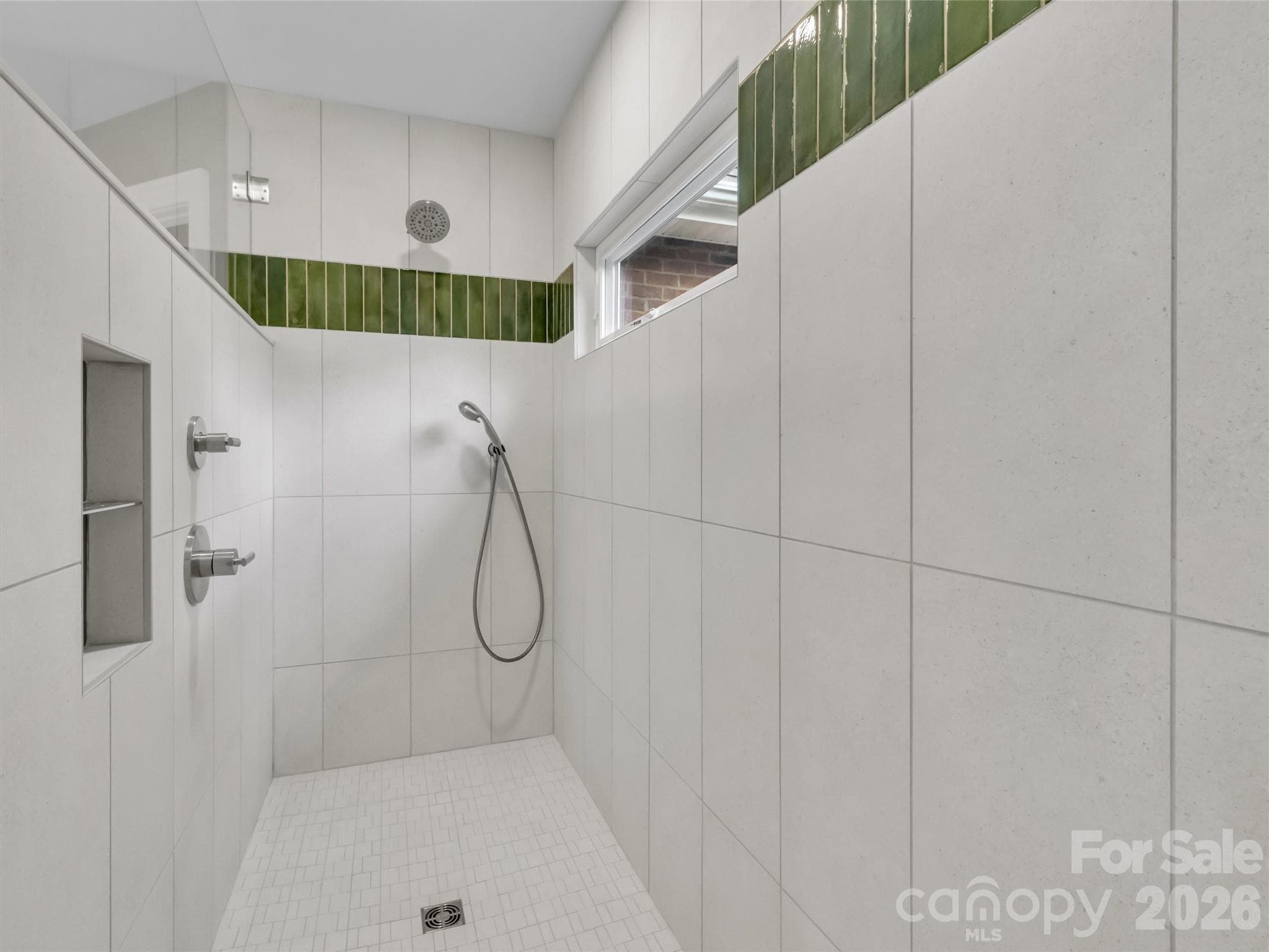 large walk-in shower/primary bath - 9 Hickory Ridge, Fletcher