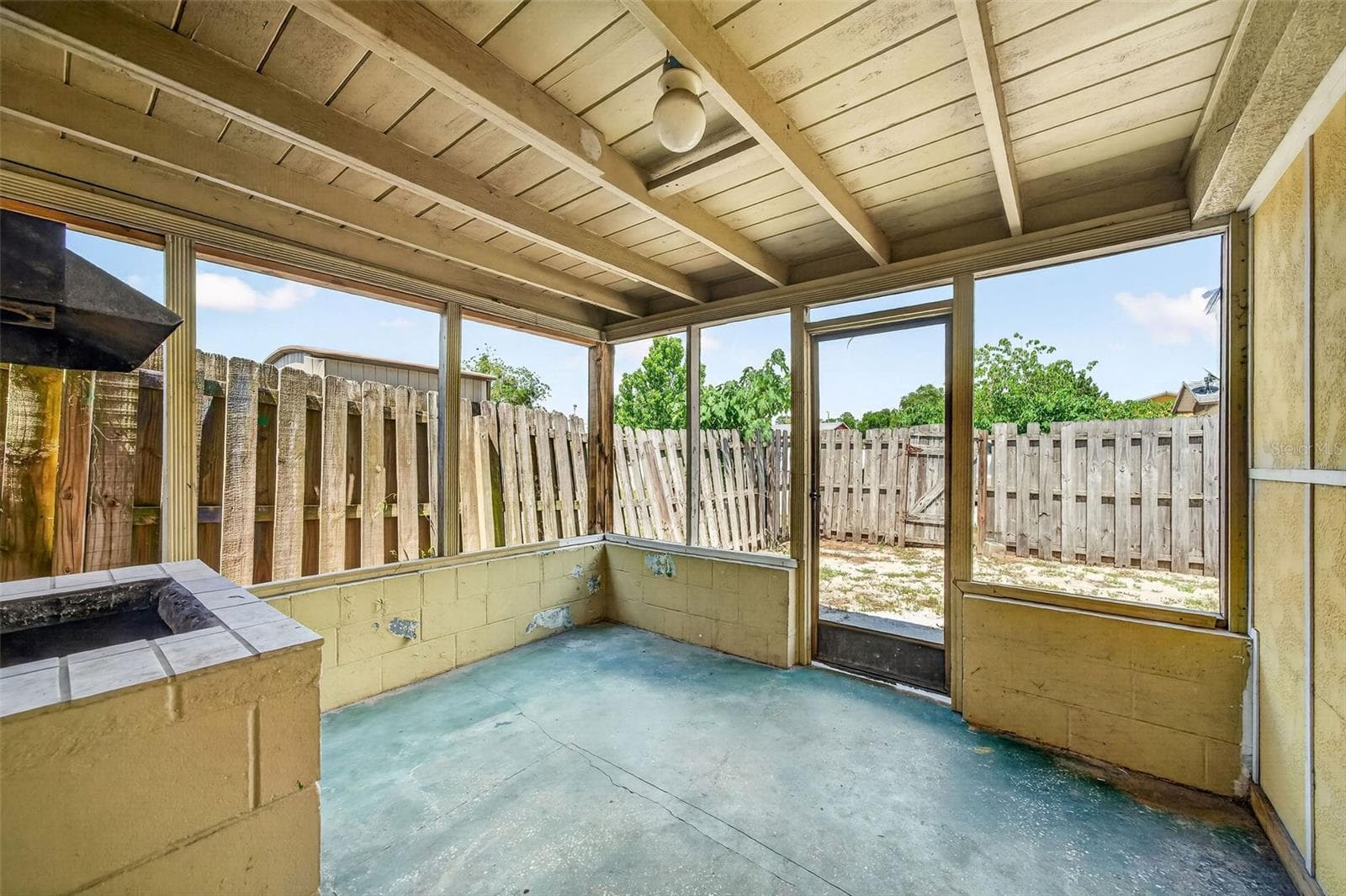 Unit 708 Patio - 708 N SAINT CLAIR ABRAMS AVE, TAVARES