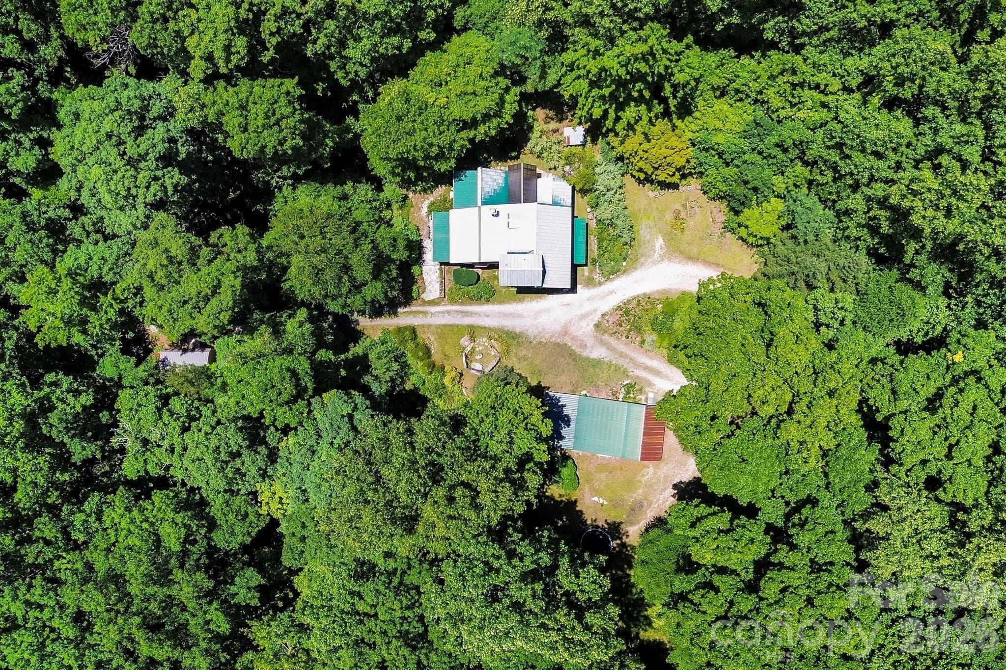 Aerial view of these epic property with end of road privacy! - Black Mountain